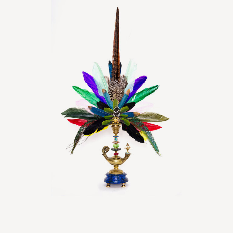 Feather crown "Aladdin's Magic Lamp"